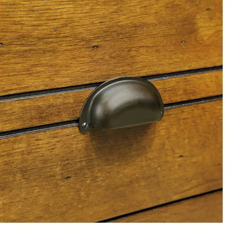 Tavolino finale in legno massello, tavolino laterale stretto rettangolare da 23,6 pollici con cassetto, comodino vintage per piccoli spazi