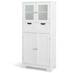 Mobiletto per bagno con 2 cassetti, armadietto da cucina
