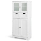 Mobiletto per bagno con 2 cassetti, armadietto da cucina