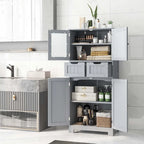 Mobiletto per bagno con 2 cassetti, armadietto da cucina
