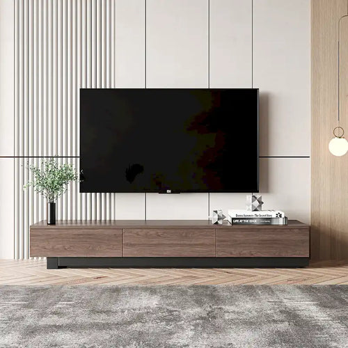 Mobile porta TV/consolle multimediale allungabile con 3 cassetti da 70-110 pollici
