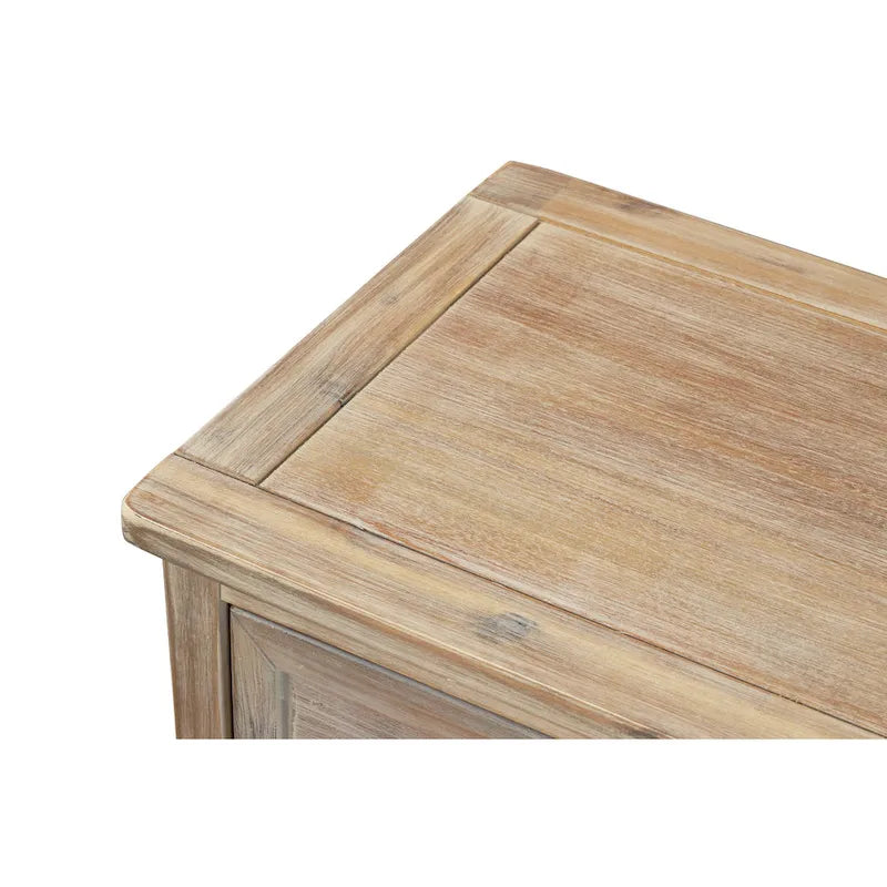 Mobiletto contenitore con 2 cassetti e 4 cestini in rattan classico