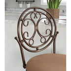Sgabello da bancone Big & Tall Scroll Circle Back - N/A