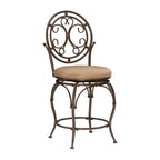 Sgabello da bancone Big & Tall Scroll Circle Back - N/A