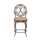 Sgabello da bancone Big & Tall Scroll Circle Back - N/A