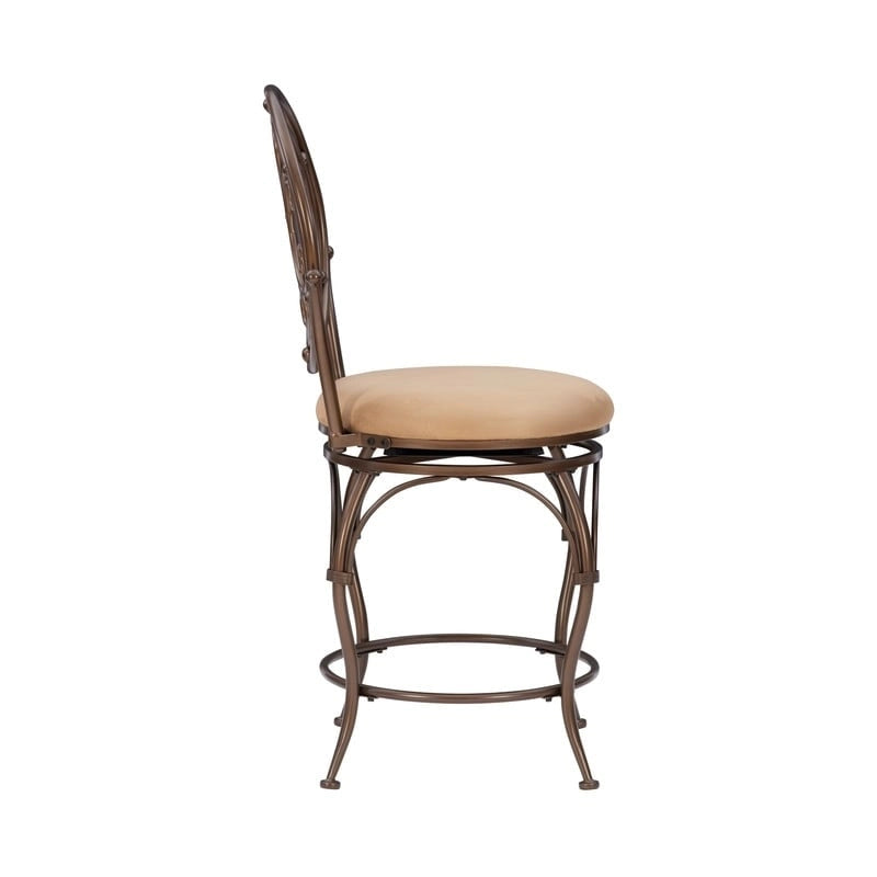 Sgabello da bancone Big & Tall Scroll Circle Back - N/A
