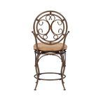 Sgabello da bancone Big & Tall Scroll Circle Back - N/A