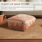 Pouf cubo Tribal per interni ed esterni - 20X20X8