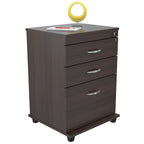 Classificatore a 3 cassetti color espresso