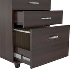 Classificatore a 3 cassetti color espresso